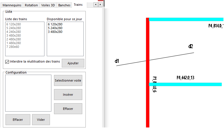 Rotation de banches